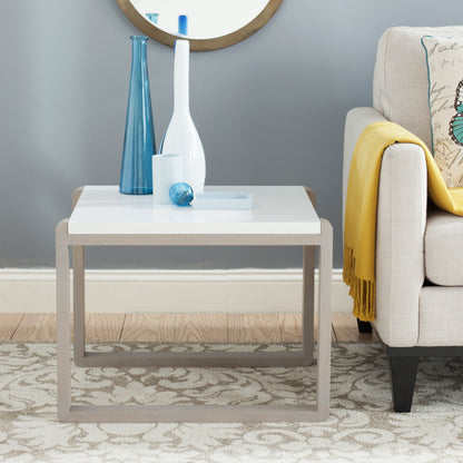 Safavieh Bartholomew Lacquer End Table | End Tables | Modishstore - 3