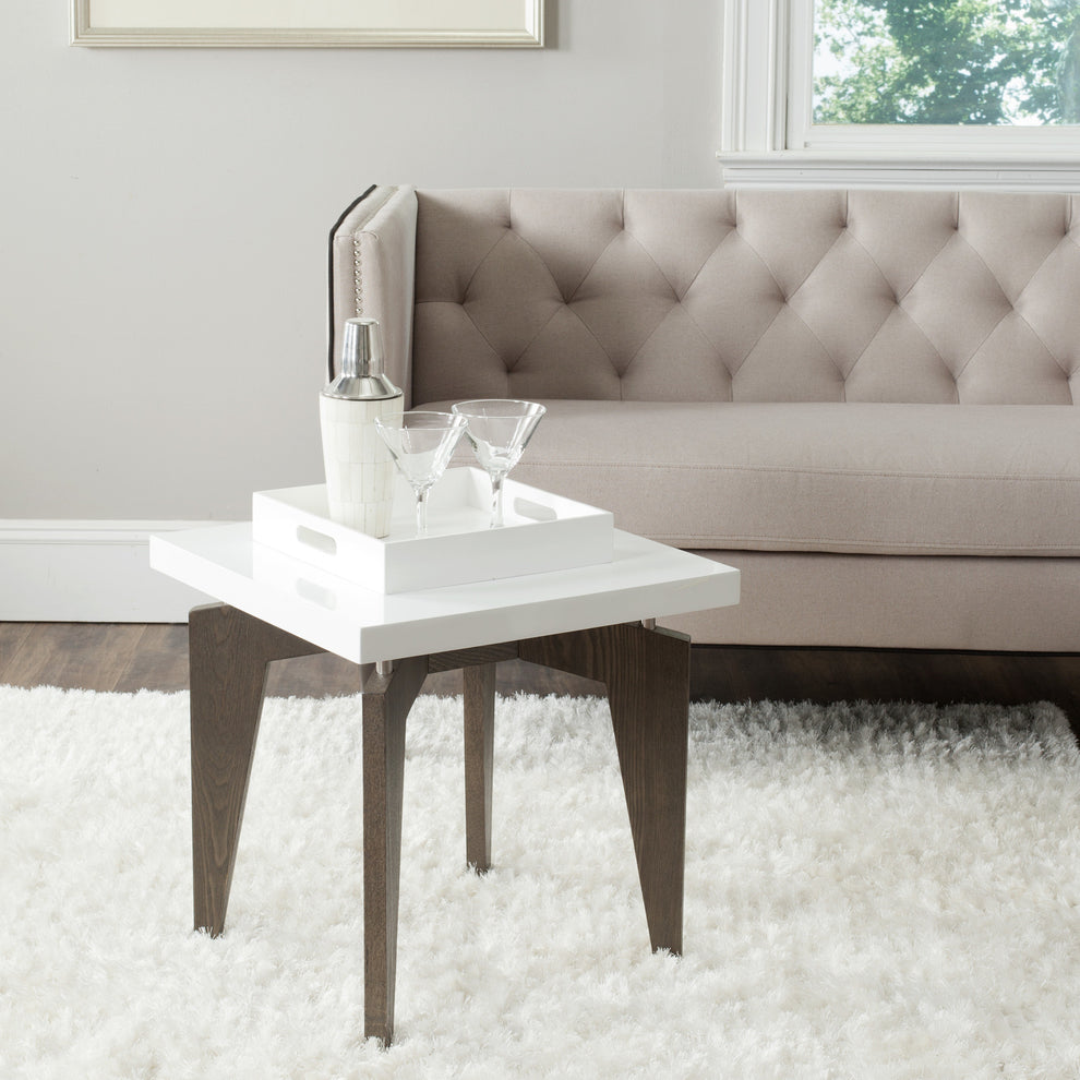 Safavieh Josef Lacquer End Table | End Tables | Modishstore - 1