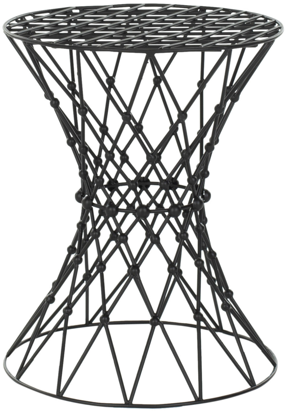 Safavieh Charlotte Iron Wire Stool | Stools | Modishstore - 2