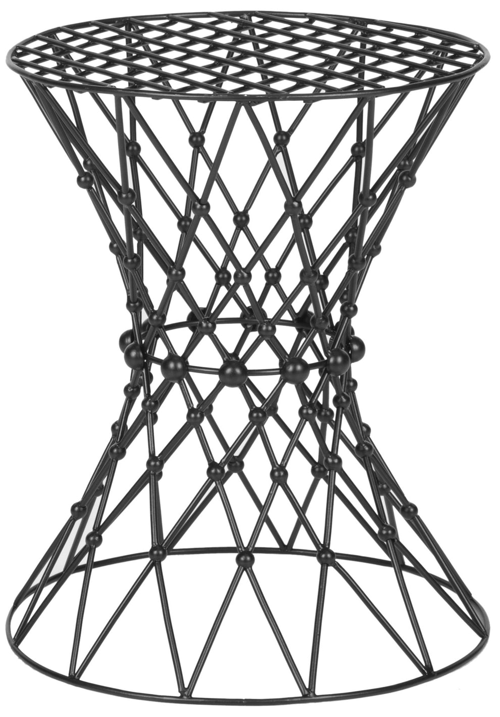 Safavieh Charlotte Iron Wire Stool | Stools | Modishstore - 7