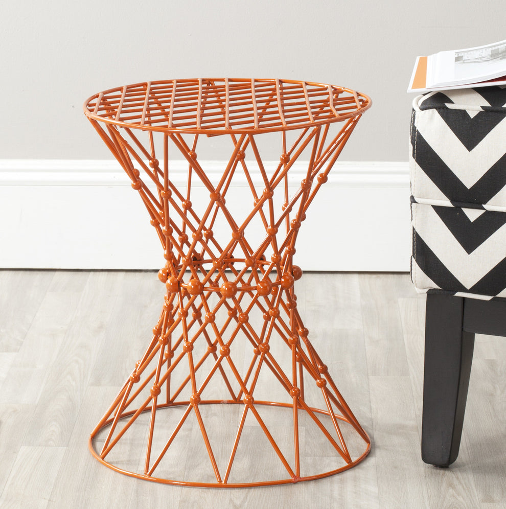 Safavieh Charlotte Iron Wire Stool | Stools | Modishstore - 10