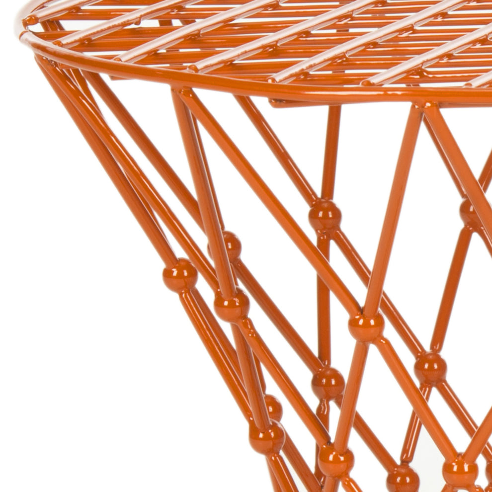 Safavieh Charlotte Iron Wire Stool | Stools | Modishstore - 11