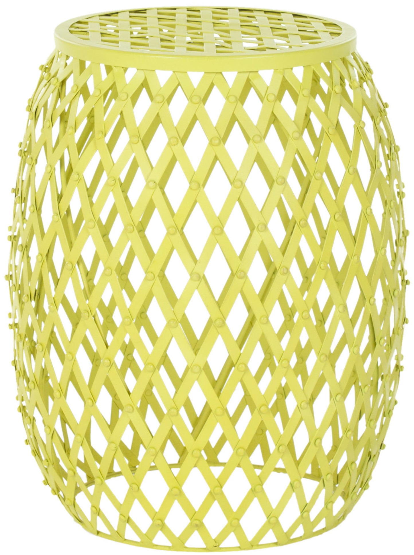 Safavieh Evan Iron Strips Welded Stool | Stools | Modishstore - 3