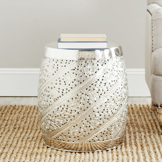 Safavieh Liam Etched Stool | Stools & Benches |  Modishstore 