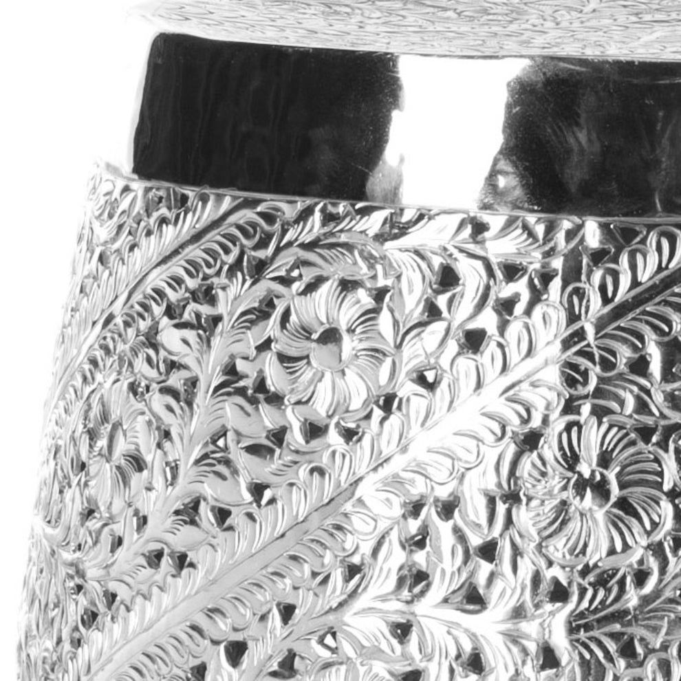 Safavieh Liam Etched Stool | Stools | Modishstore - 3