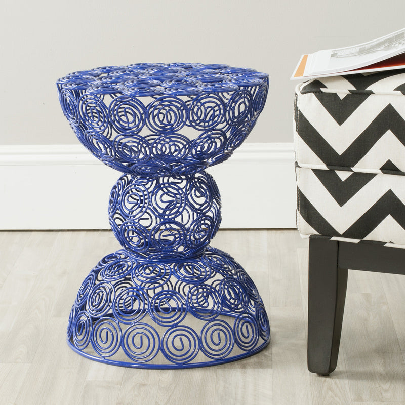 Safavieh Leila Iron Wire Stool | Stools | Modishstore - 2