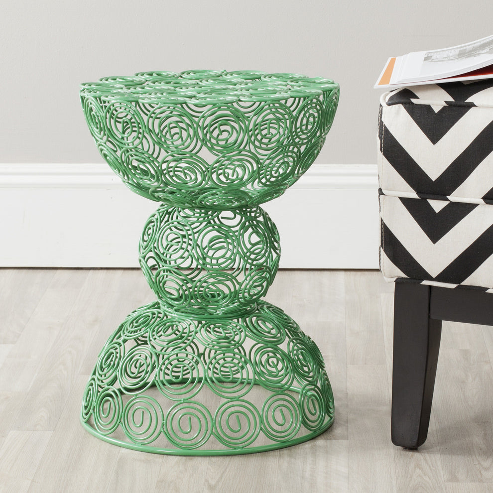 Safavieh Leila Iron Wire Stool | Stools | Modishstore - 4
