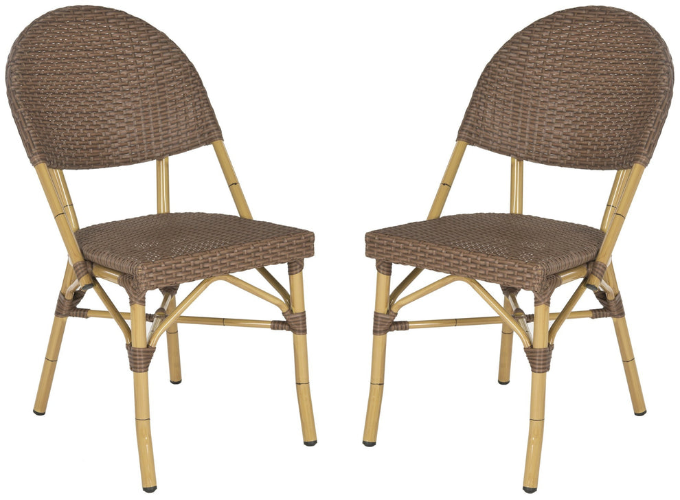 Safavieh Barrow Stacking Indoor-Outdoor Side Chair | Outdoor Chairs | Modishstore - 1