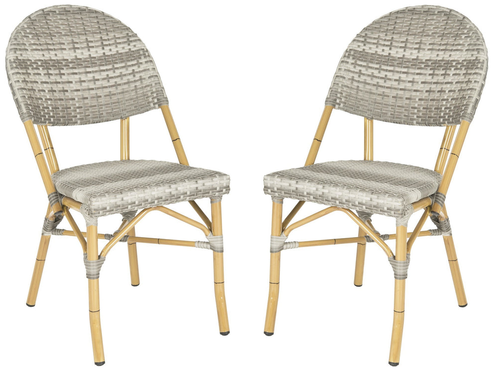 Safavieh Barrow Stacking Indoor-Outdoor Side Chair | Outdoor Chairs | Modishstore - 2