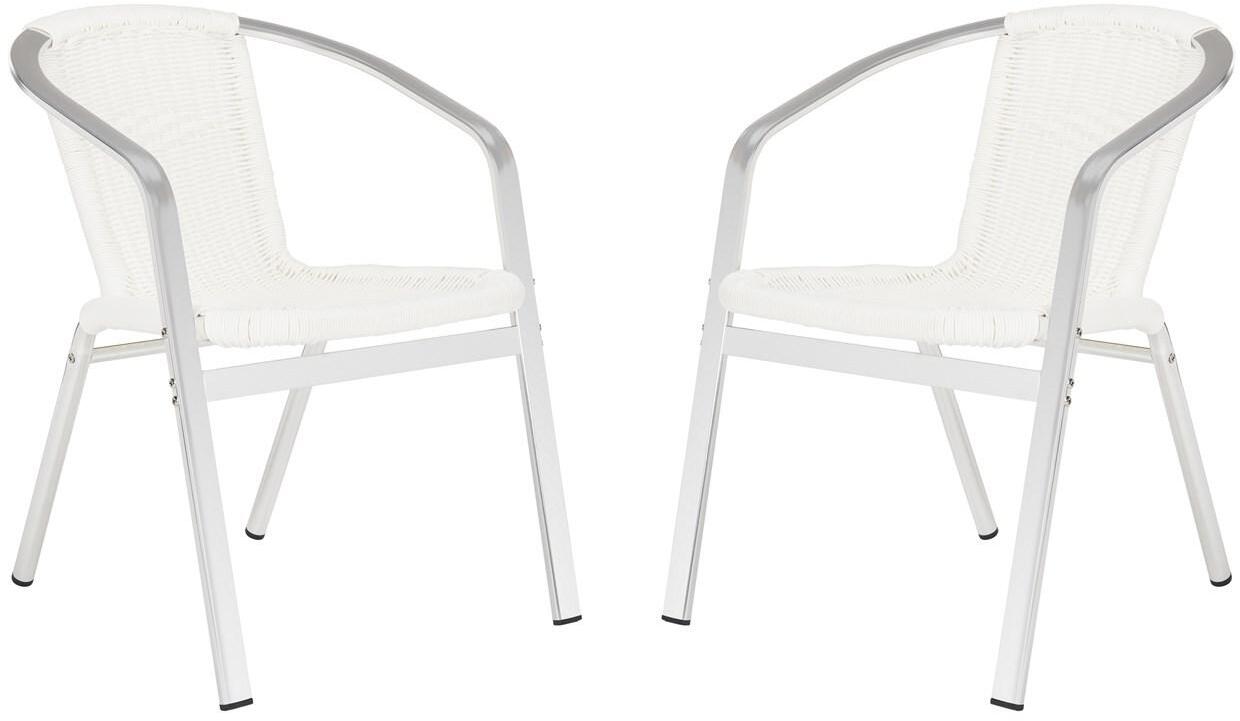 Safavieh Wrangell Indoor-Outdoor Stacking Armchair | Outdoor Chairs |  Modishstore 