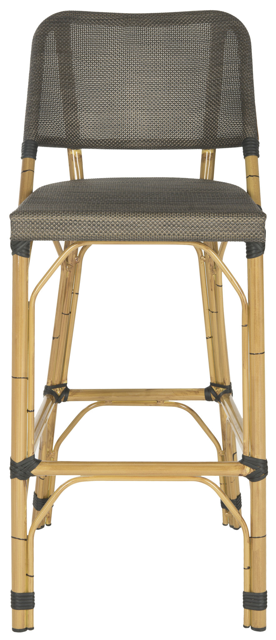 Safavieh Deltana Barstool Brown (Indoor/Outdoor) | Bar Stools | Modishstore - 2