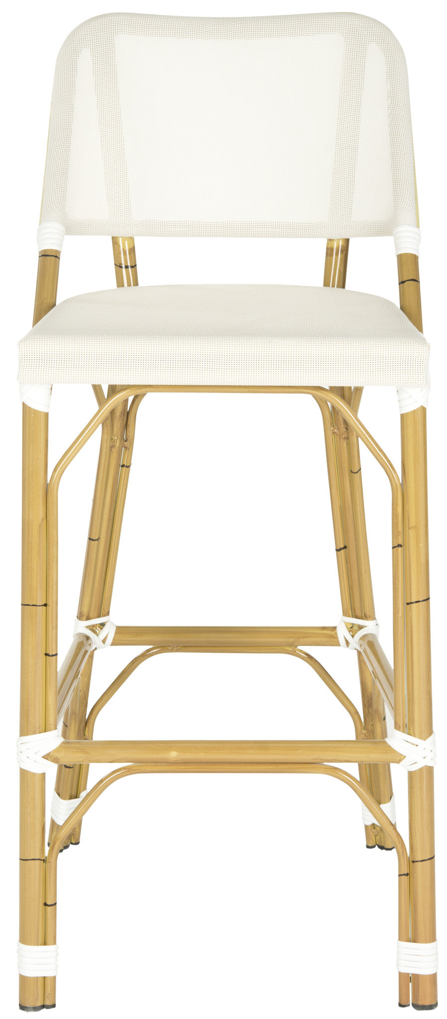 Safavieh Deltana Barstool Beige (Indoor/Outdoor) | Bar Stools | Modishstore - 2