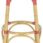 Safavieh Kipnuk Stool Red/White (Indoor/Outdoor) | Bar Stools | Modishstore - 2