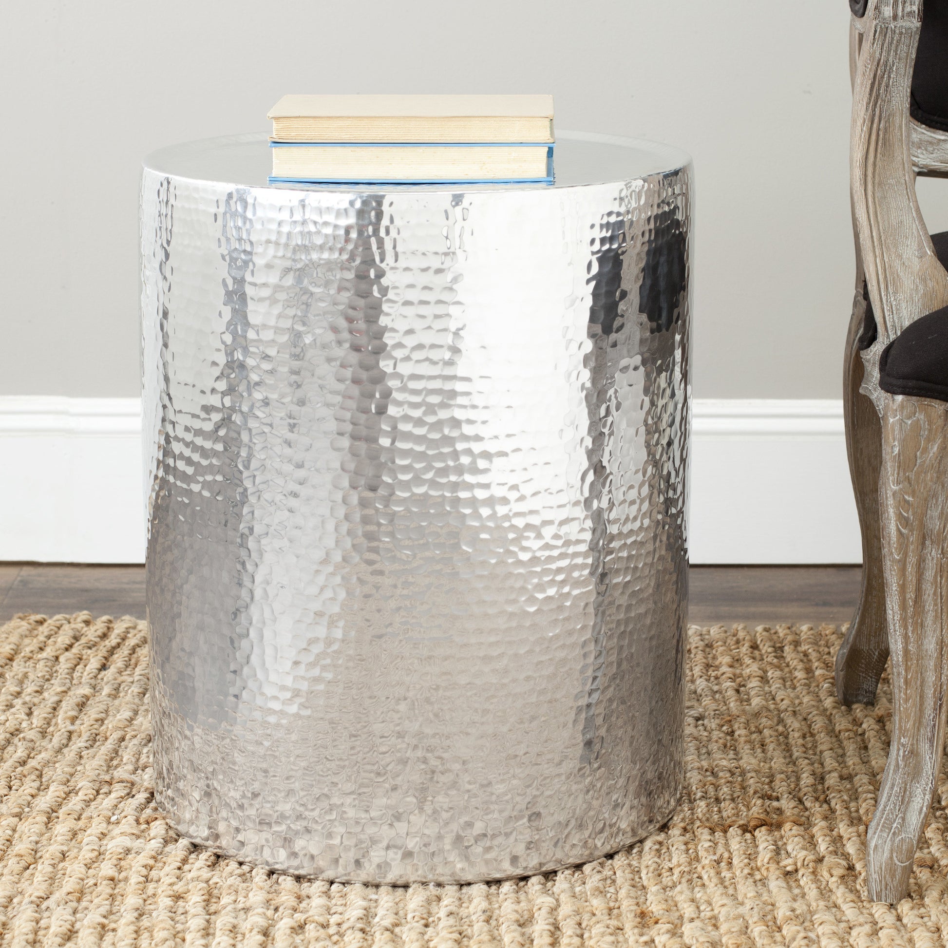 Safavieh Polonium Occasional Hammered Table | Occasional Tables | Modishstore - 1