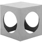 Safavieh Gunnar Cube Aluminum Stool | Stools & Benches |  Modishstore  - 2