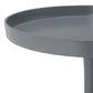 Safavieh Corvus Round Side Table - Dark Gray | Accent Tables | Modishstore - 2
