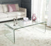 Safavieh Willow Coffee Table - Clear – Modish Store