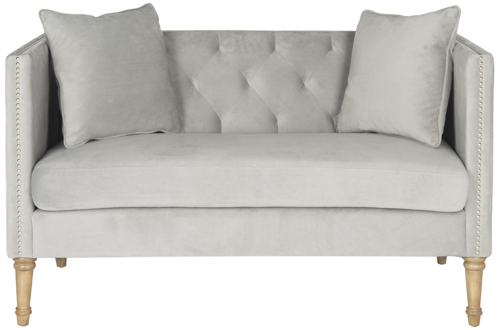 Safavieh Sarah Tufted Settee With Pillows | Sofas | Modishstore - 2