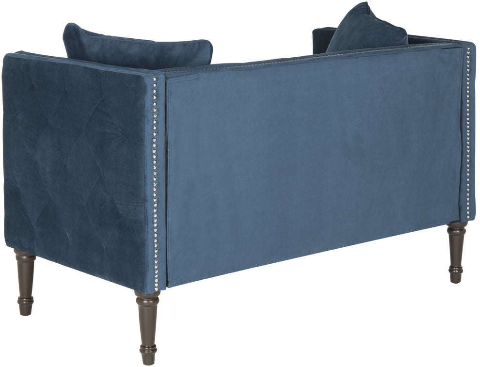 Safavieh Sarah Tufted Settee With Pillows | Sofas | Modishstore - 15