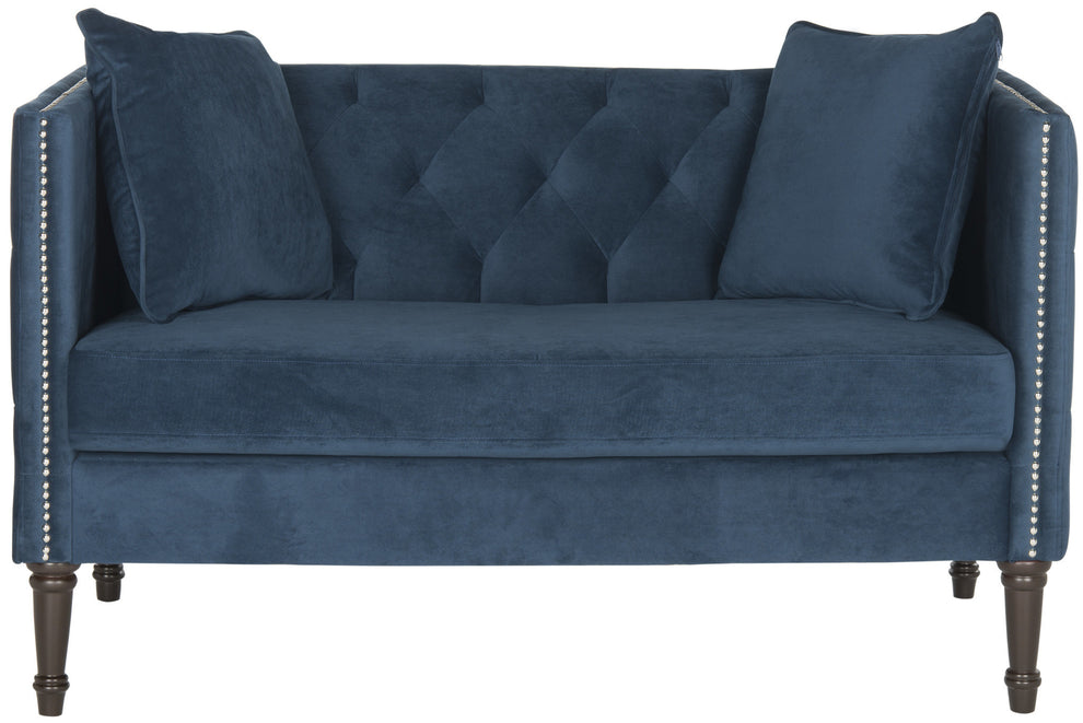 Safavieh Sarah Tufted Settee With Pillows | Sofas | Modishstore - 13