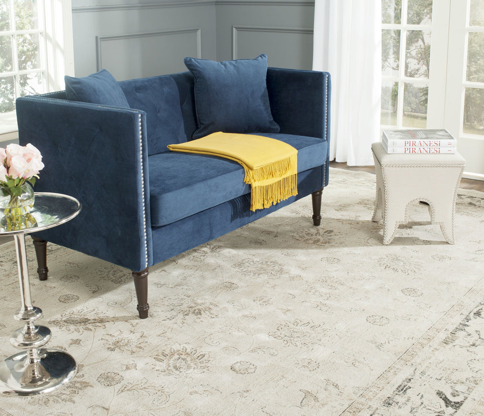 Safavieh Sarah Tufted Settee With Pillows | Sofas | Modishstore - 4