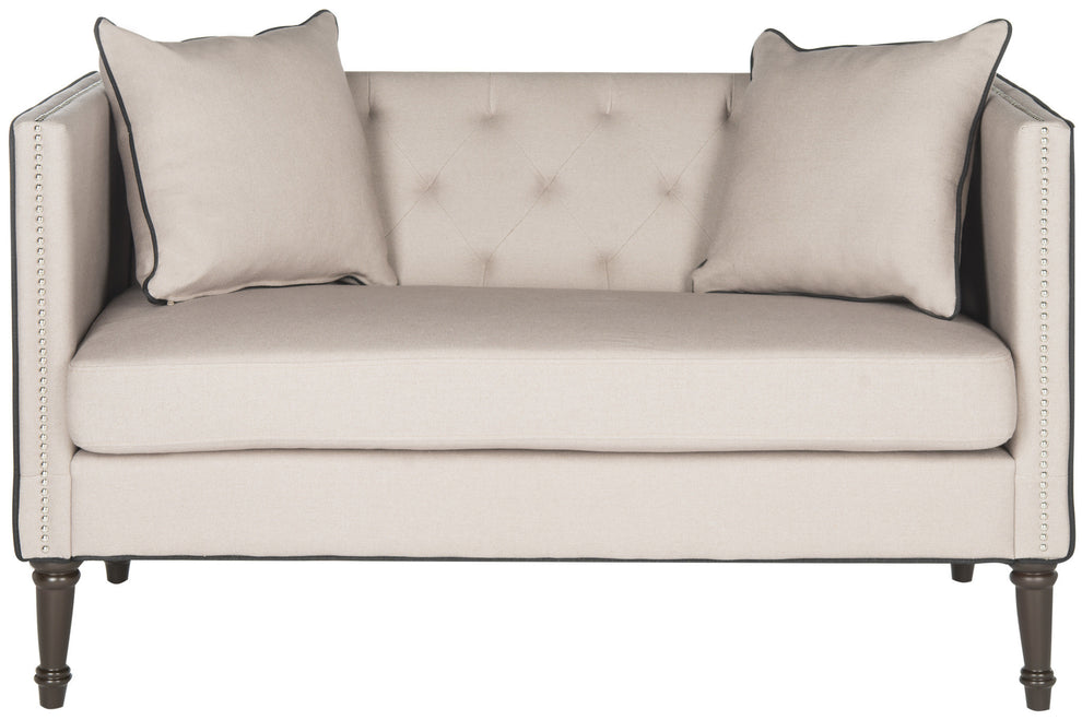 Safavieh Sarah Tufted Settee With Pillows | Sofas | Modishstore - 17