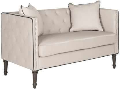 Safavieh Sarah Tufted Settee With Pillows | Sofas | Modishstore - 26