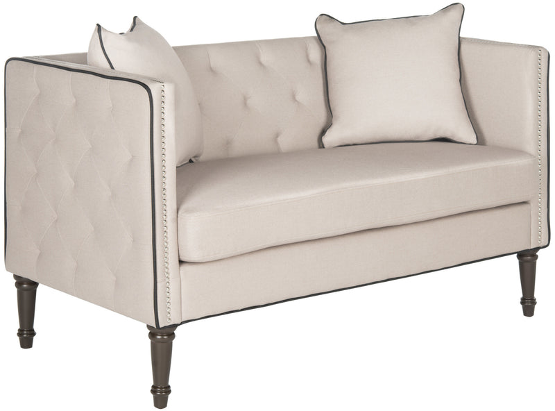 Safavieh Sarah Tufted Settee With Pillows | Sofas | Modishstore - 26