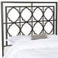 Safavieh Silva Headboard Queen Size - Gunmetal | Headboards | Modishstore - 2