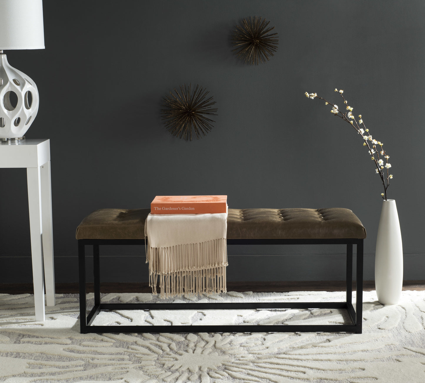 Safavieh Reynolds Bench | Benches | Modishstore - 4