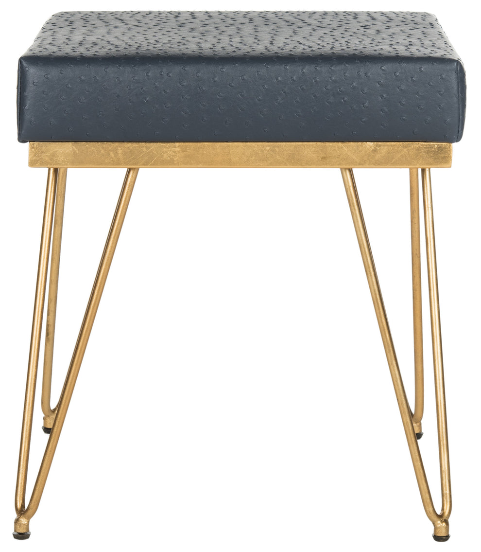 Safavieh Jenine Faux Ostrich Square Bench | Benches | Modishstore - 6