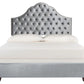 Safavieh Beckham Bed Full Size - Light Grey | Beds | Modishstore - 3