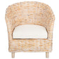 Safavieh Omni Rattan Barrel Chair | Accent Chairs | Modishstore - 1