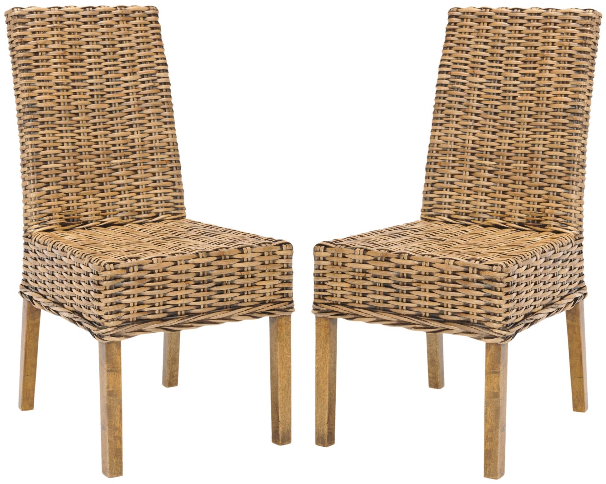 Safavieh Sanibel Rattan Side Chair - Set Of 2 | Dining Chairs | Modishstore - 3