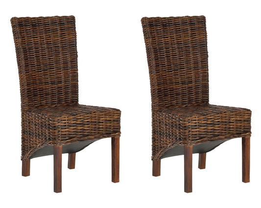 Safavieh Ridge Rattan Side Chair | Dining Chairs | Modishstore