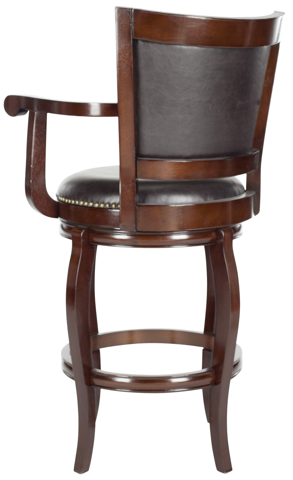 Safavieh Gitan Swivel Barstool | Bar Stools | Modishstore - 6