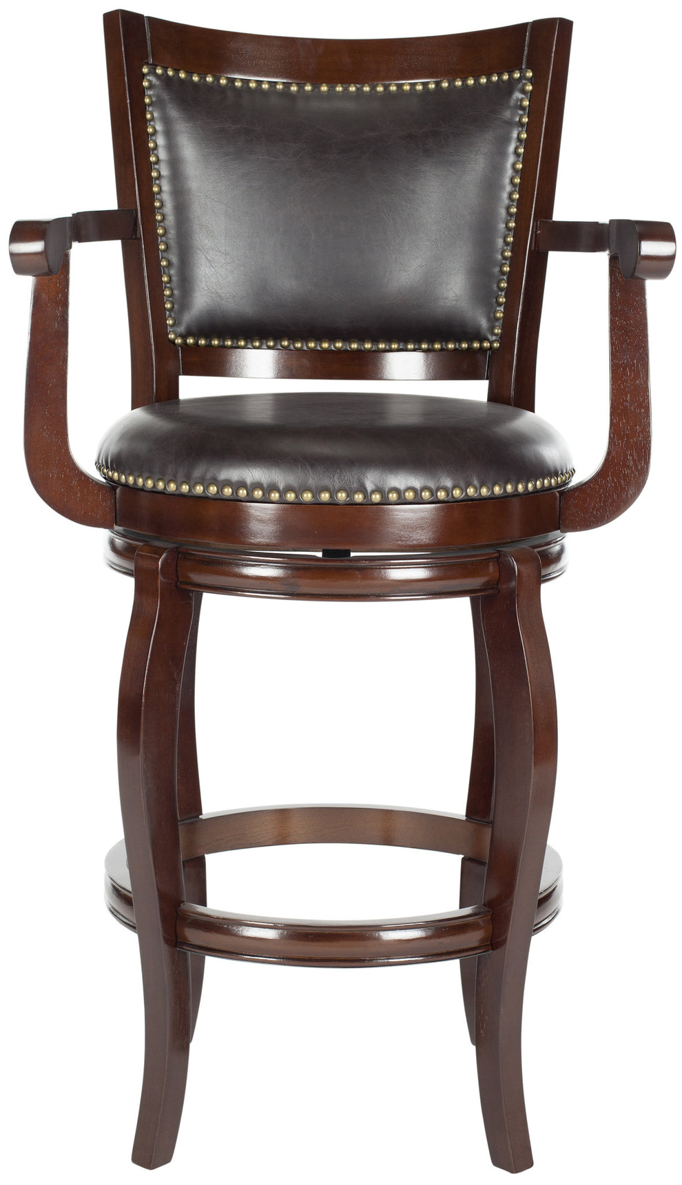Safavieh Gitan Swivel Barstool | Bar Stools | Modishstore - 4