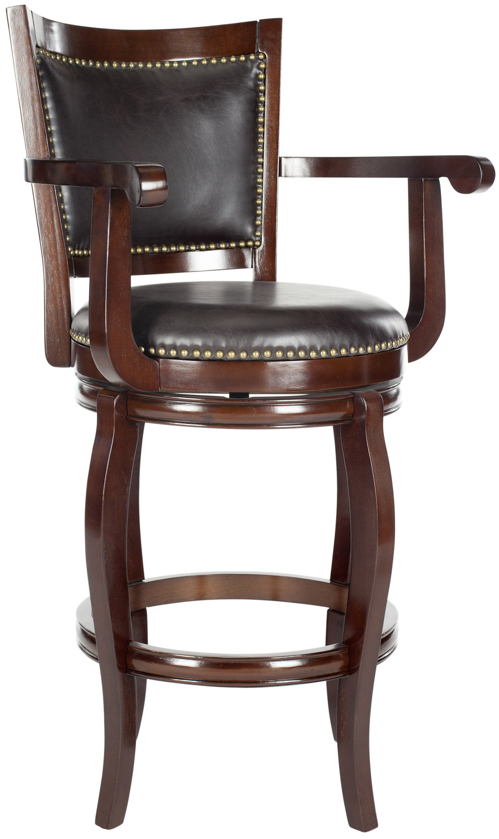 Safavieh Gitan Swivel Barstool | Bar Stools | Modishstore - 7