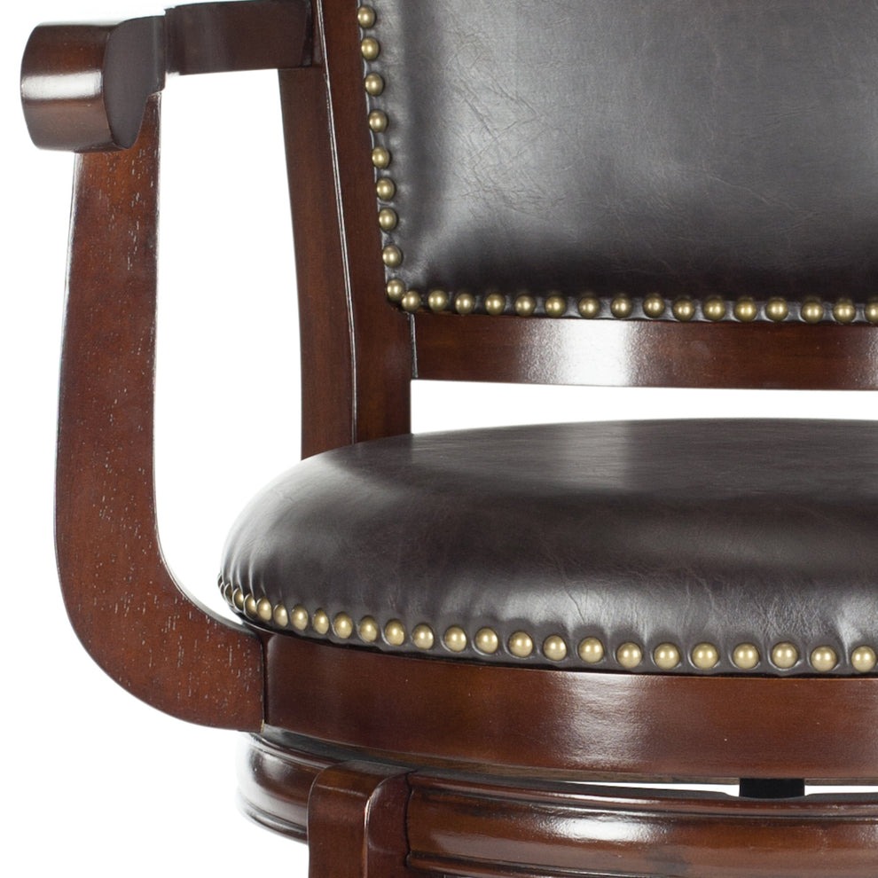 Safavieh Gitan Swivel Barstool | Bar Stools | Modishstore - 8