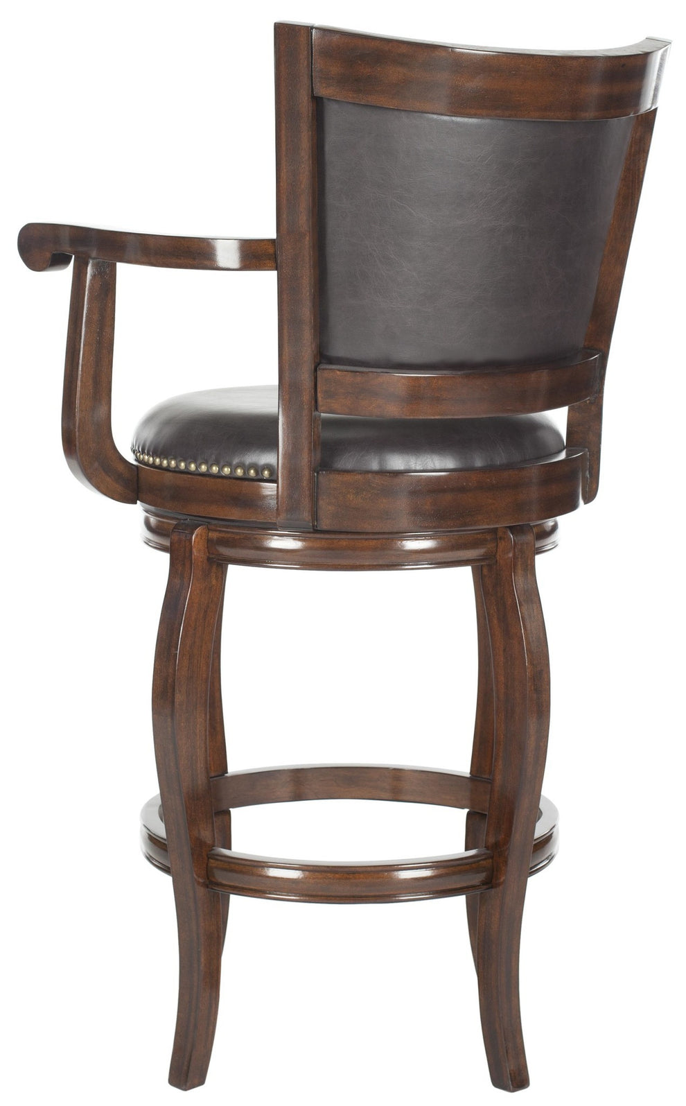 Safavieh Gitan Swivel Barstool | Bar Stools | Modishstore - 10