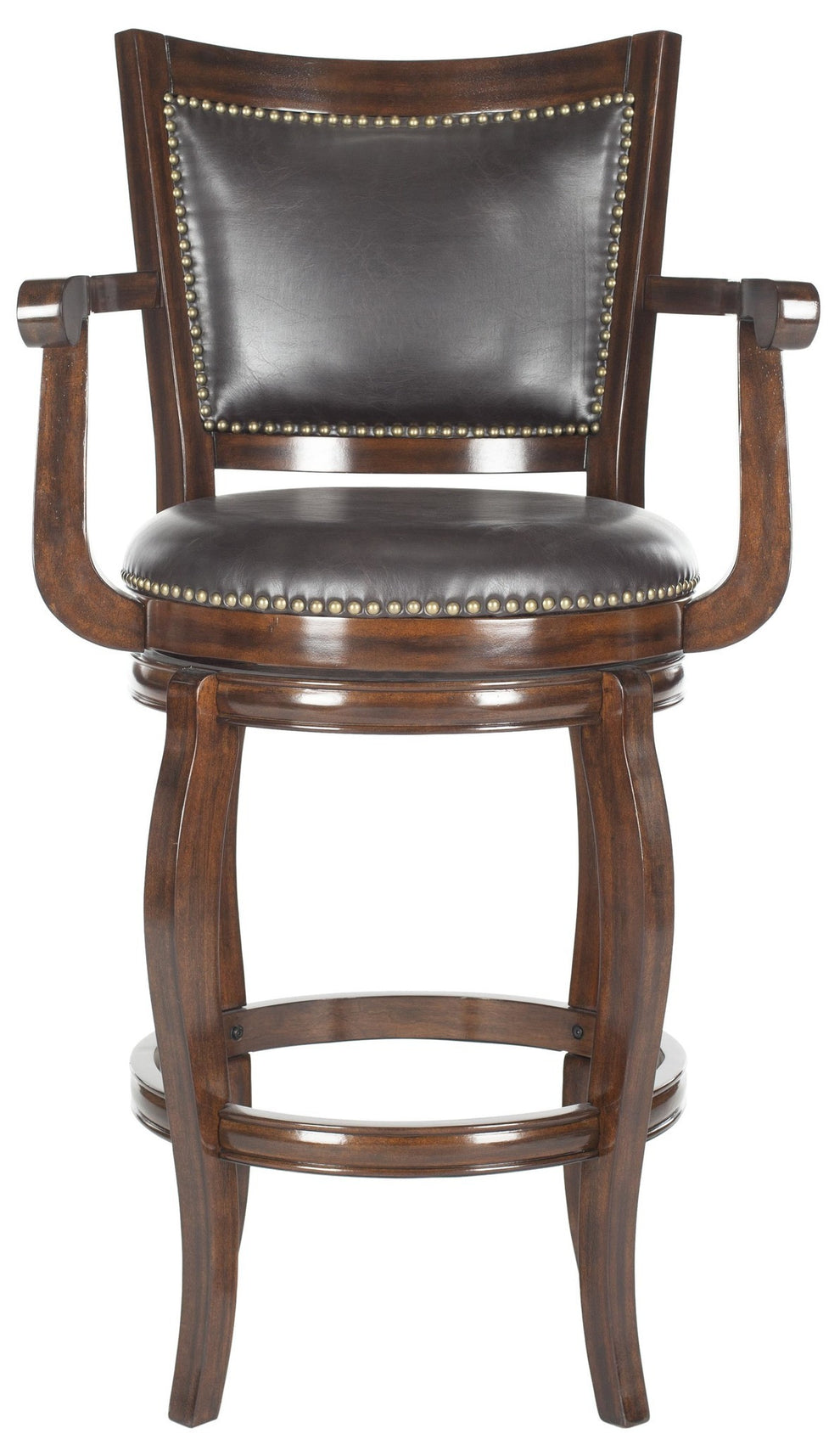Safavieh Gitan Swivel Barstool | Bar Stools | Modishstore - 9