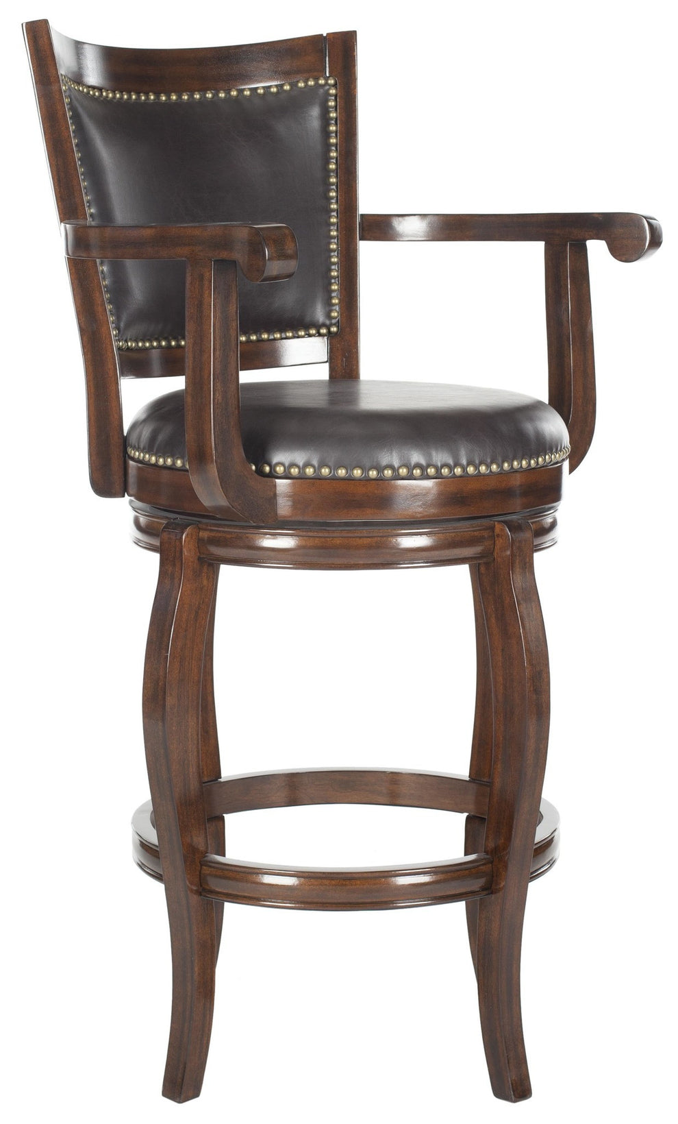 Safavieh Gitan Swivel Barstool | Bar Stools | Modishstore - 11