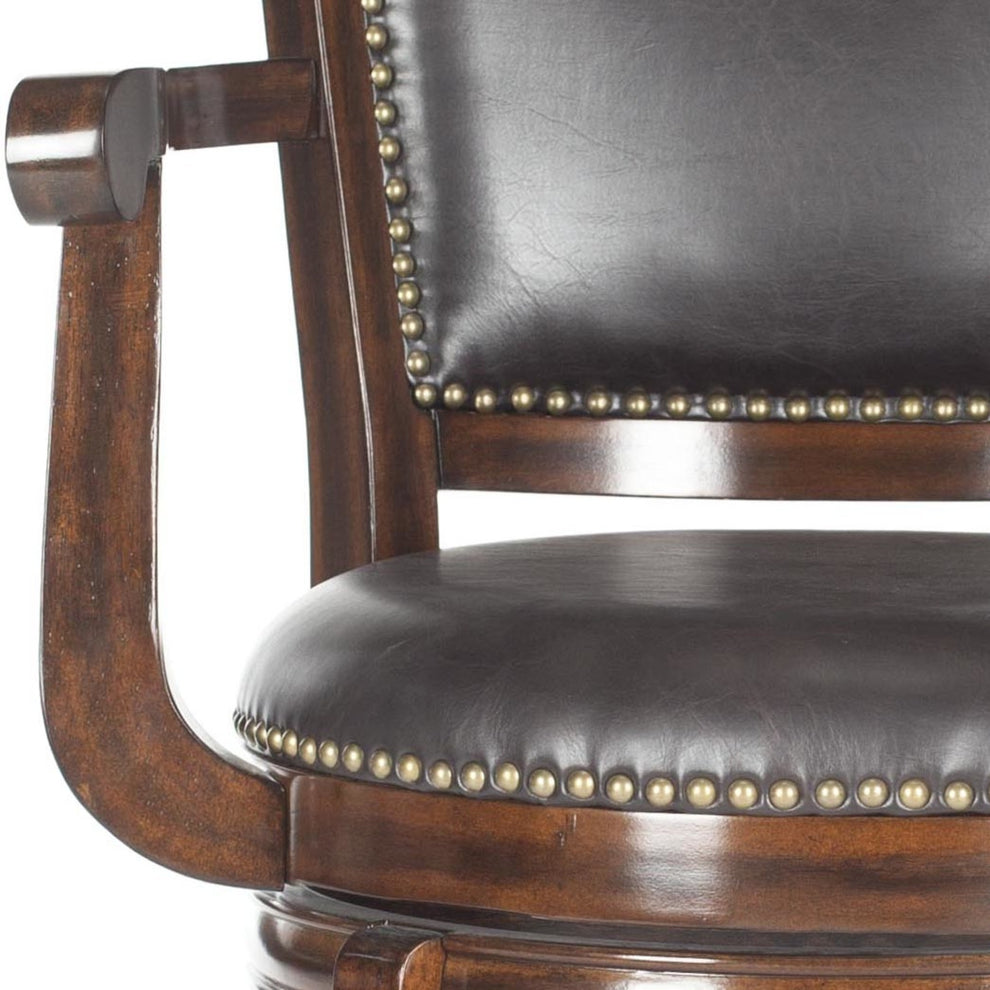 Safavieh Gitan Swivel Barstool | Bar Stools | Modishstore - 12