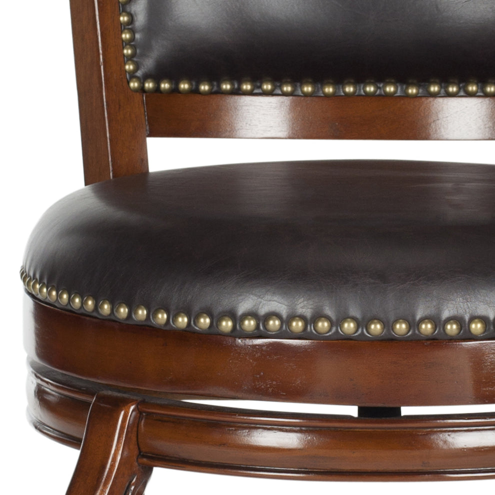 Safavieh Pasquale Swivel Barstool | Bar Stools | Modishstore - 18