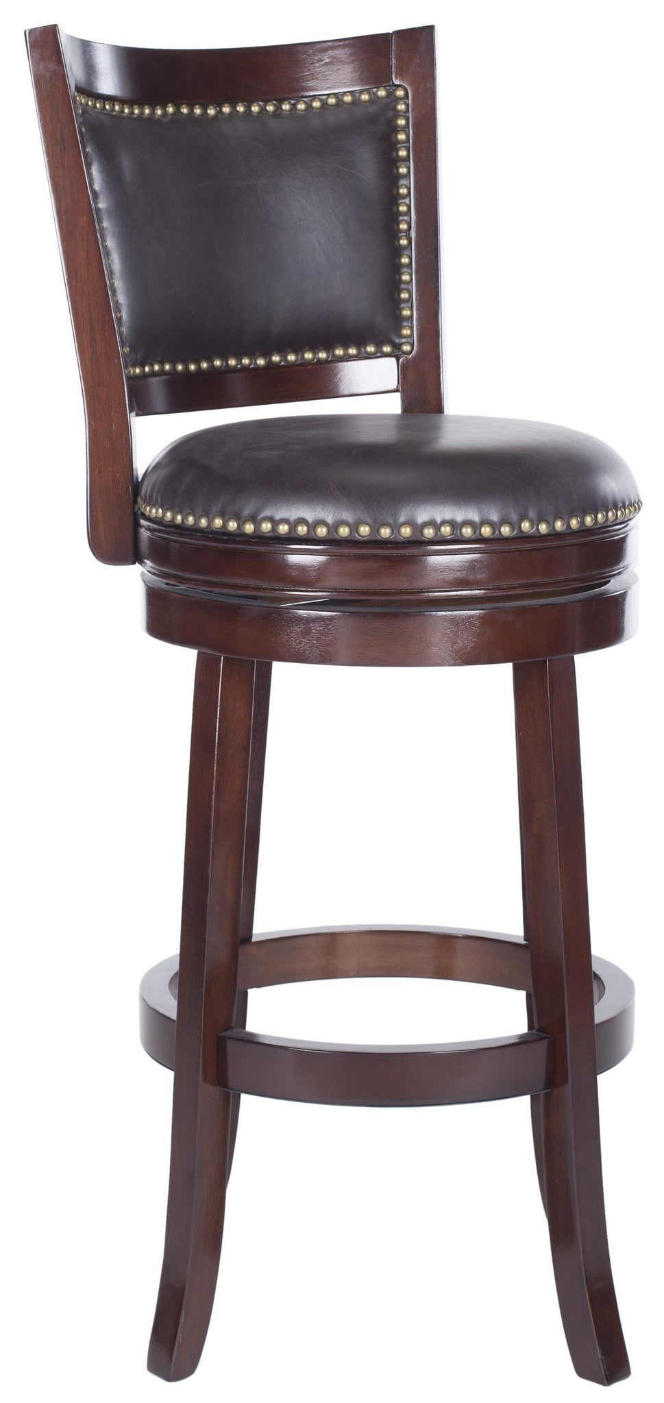 Safavieh Lazzaro Swivel Barstool | Bar Stools | Modishstore - 7