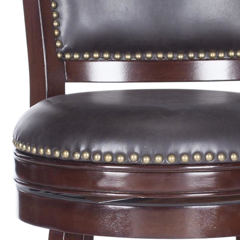 Safavieh Lazzaro Swivel Barstool | Bar Stools | Modishstore - 8