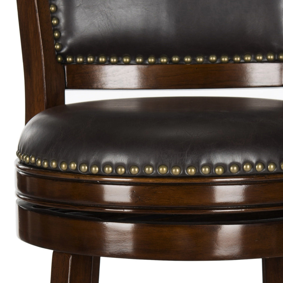 Safavieh Lazzaro Swivel Barstool | Bar Stools | Modishstore - 14