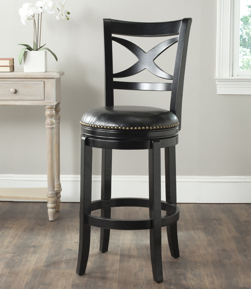Safavieh Santin Swivel Barstool | Bar Stools | Modishstore - 3