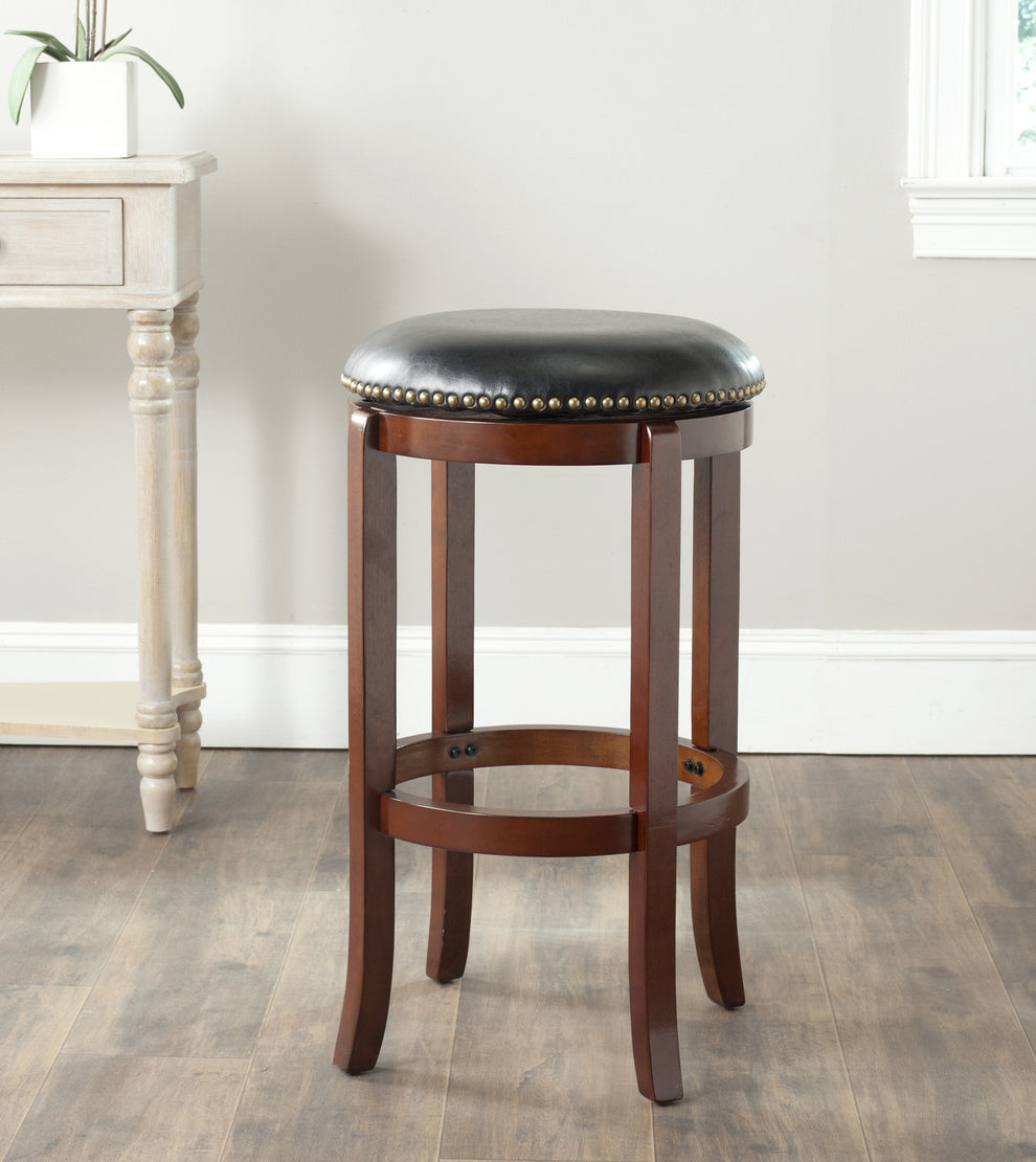 Safavieh Elwood Swivel Barstool | Bar Stools | Modishstore - 1