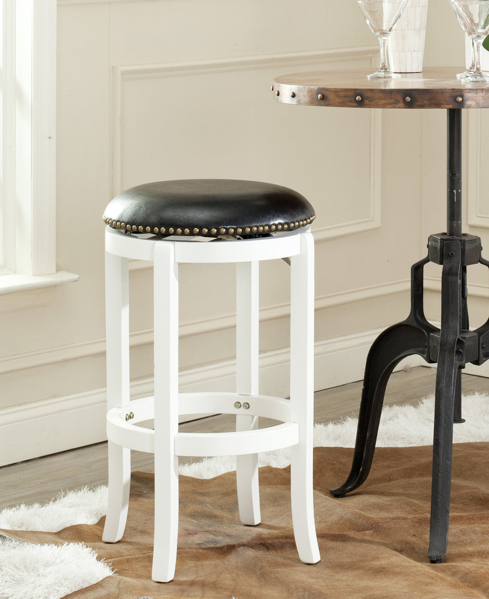 Safavieh Elwood Swivel Barstool | Bar Stools | Modishstore - 5